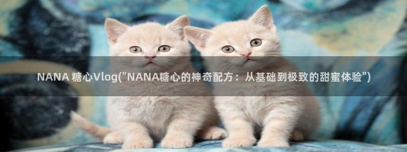 糖心s：NANA 糖心Vlog(\